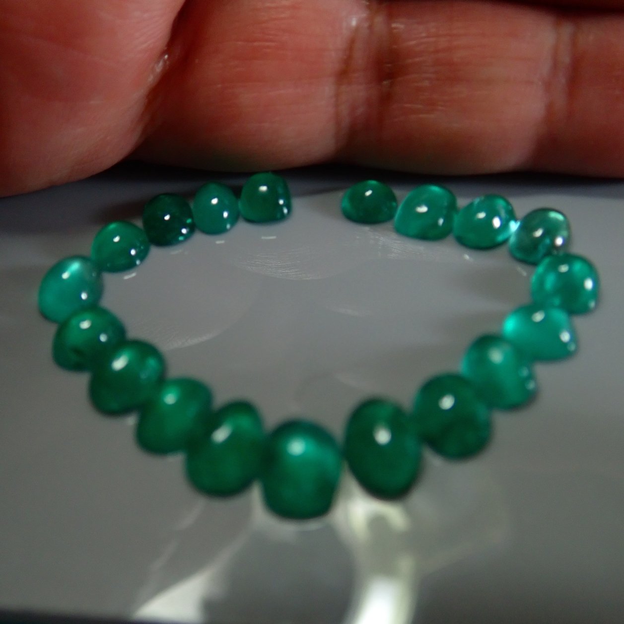 15.72ct Emerald Lot, Tanzania (near Zambia border, almost identical to Zambian material) Untreated Unheated NO OIL. 0.50CT-1.32CT-Gems Of East Africa