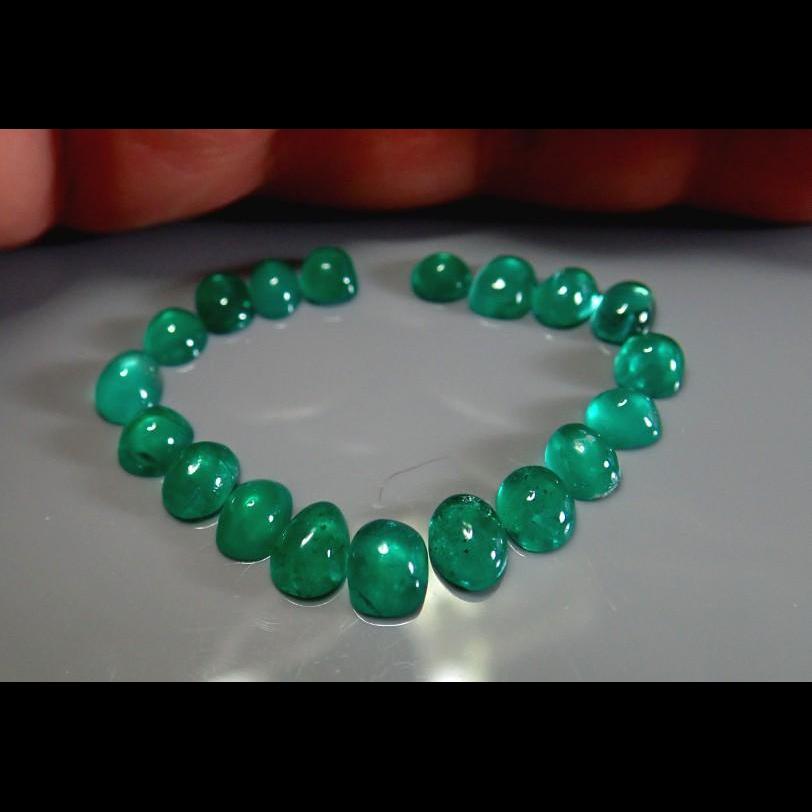 15.72ct Emerald Lot, Tanzania (near Zambia border, almost identical to Zambian material) Untreated Unheated NO OIL. 0.50CT-1.32CT-Gems Of East Africa