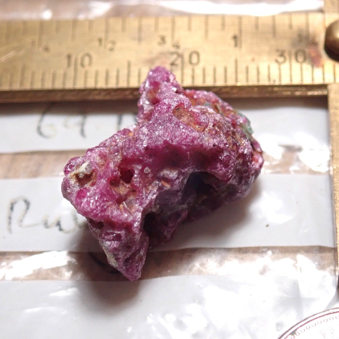 16.90ct Ruby Crystal, Tanzania, Untreated Unheated-Gems Of East Africa