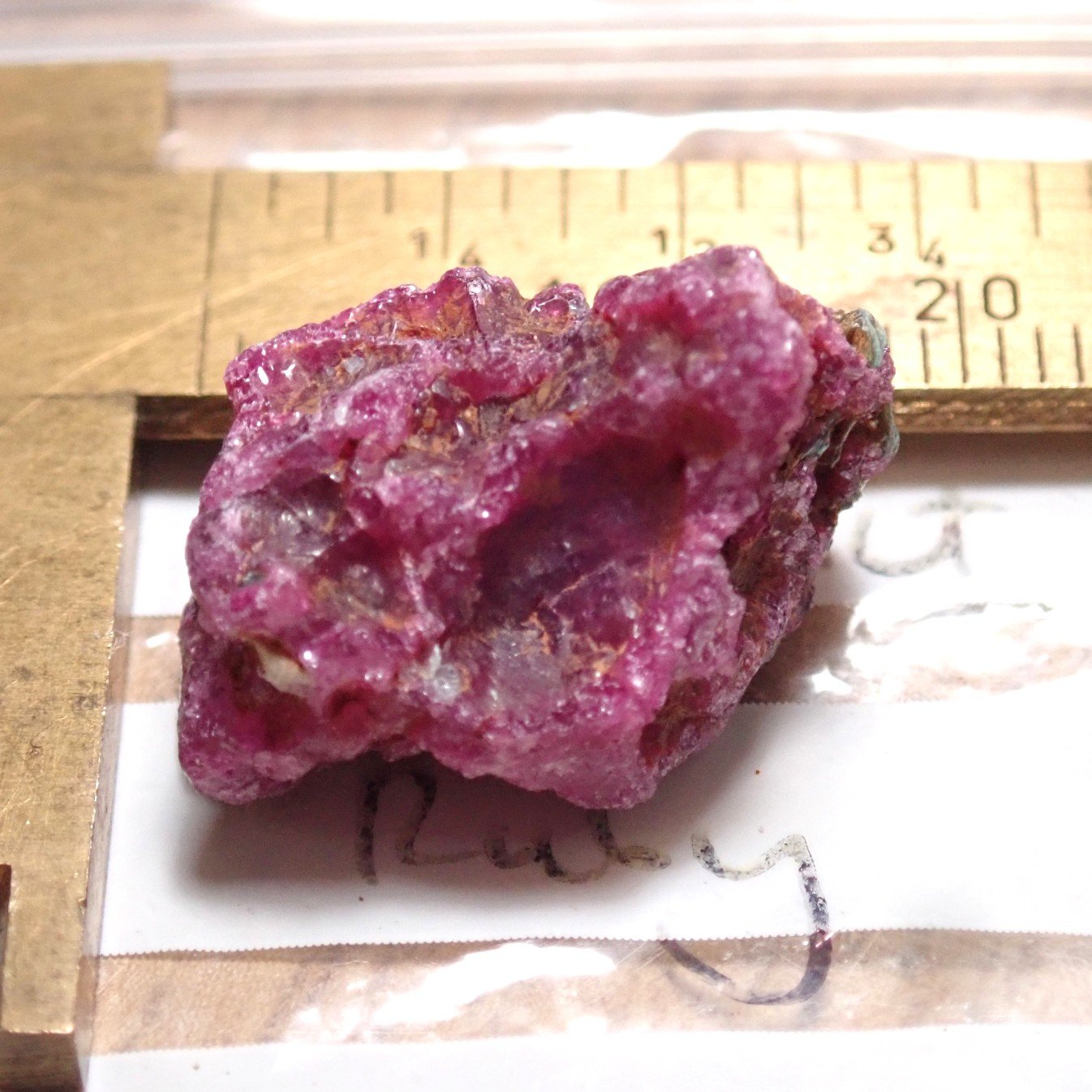 16.90ct Ruby Crystal, Tanzania, Untreated Unheated-Gems Of East Africa