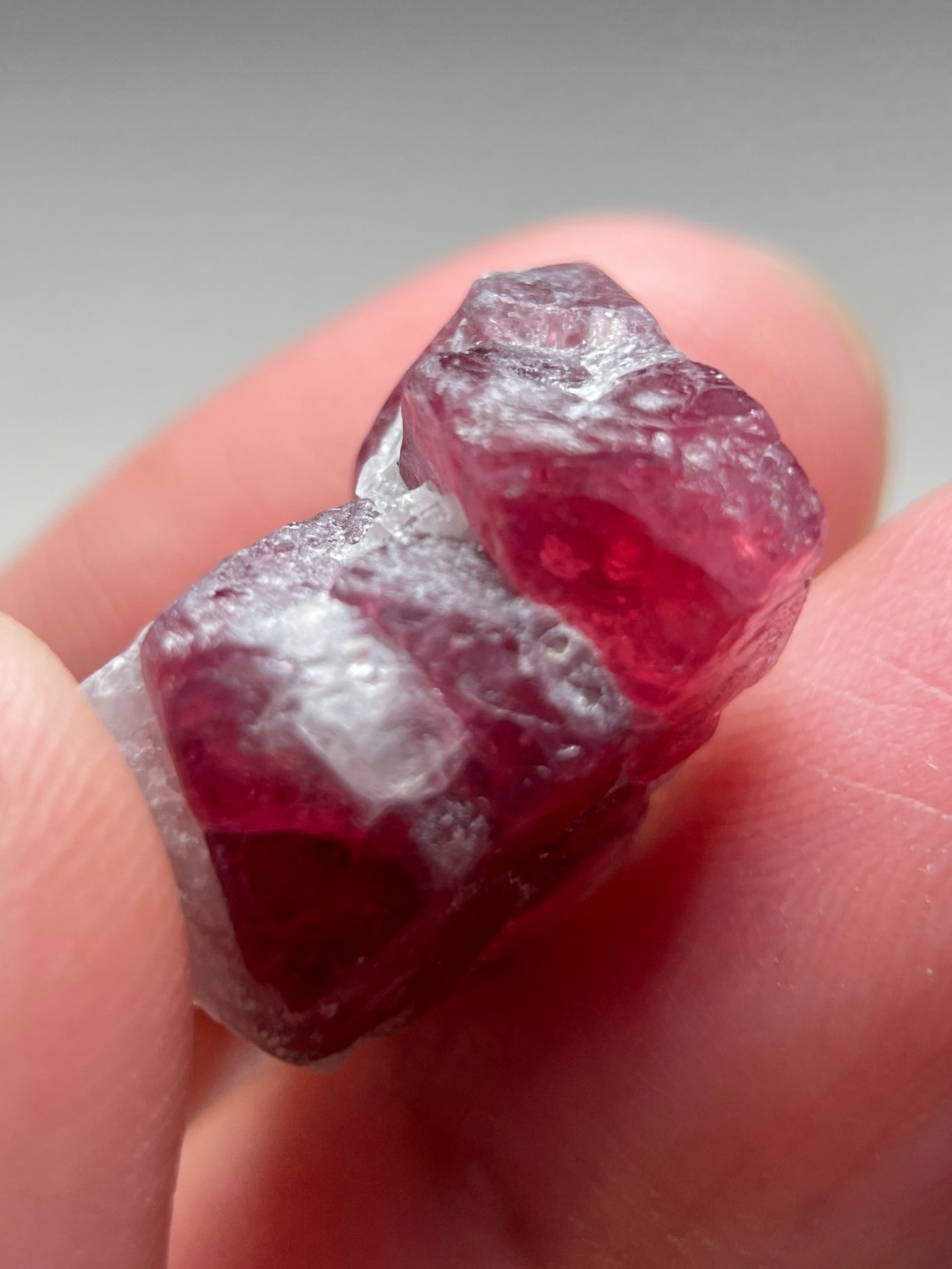 33.99Ct Mahenge Spinel Crystal Tanzania. Untreated Unheated