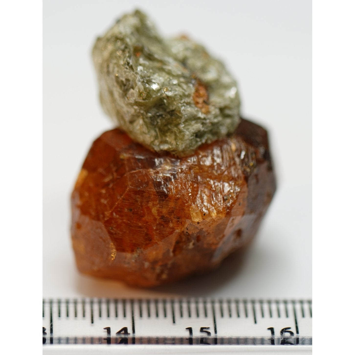 169.52Ct Spessartite Garnet Crystal On Matrix Loliondo Tanzania Untreated Unheated