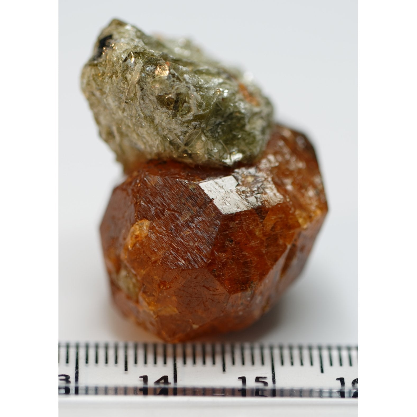 169.52Ct Spessartite Garnet Crystal On Matrix Loliondo Tanzania Untreated Unheated