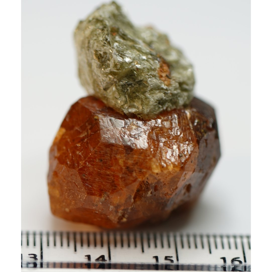 169.52Ct Spessartite Garnet Crystal On Matrix Loliondo Tanzania Untreated Unheated