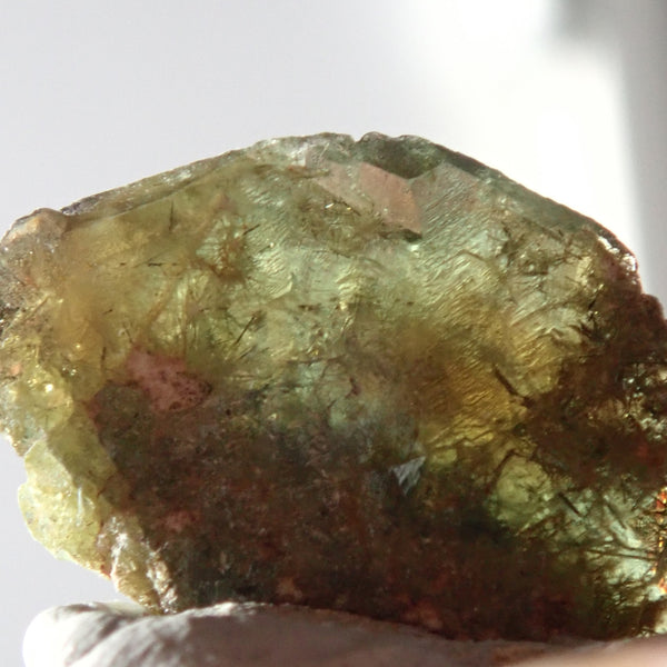 17.33Ct Chrome Sphene Crystal Tanzania Very Rare