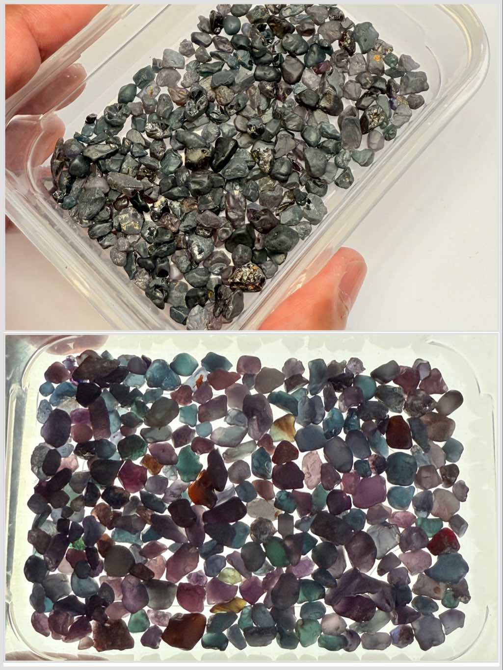 Very Dark Mozambique Spinel Lot, 57.80gm / 289ct, Mozambique, Untreated Unheated, very very dark, see all photos