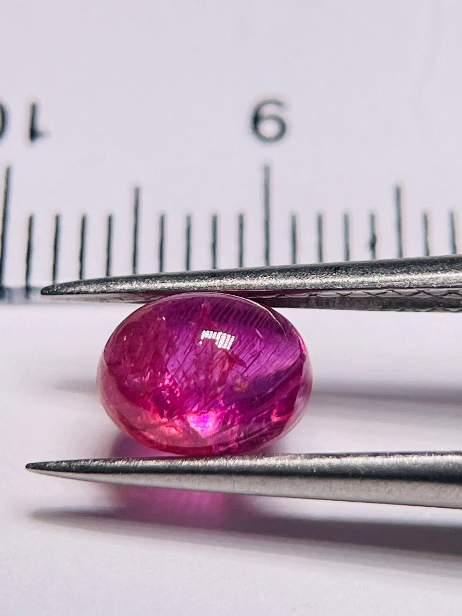 2.11Ct Sapphire Cabochon Umba Valley Tanzania. Untreated Unheated.