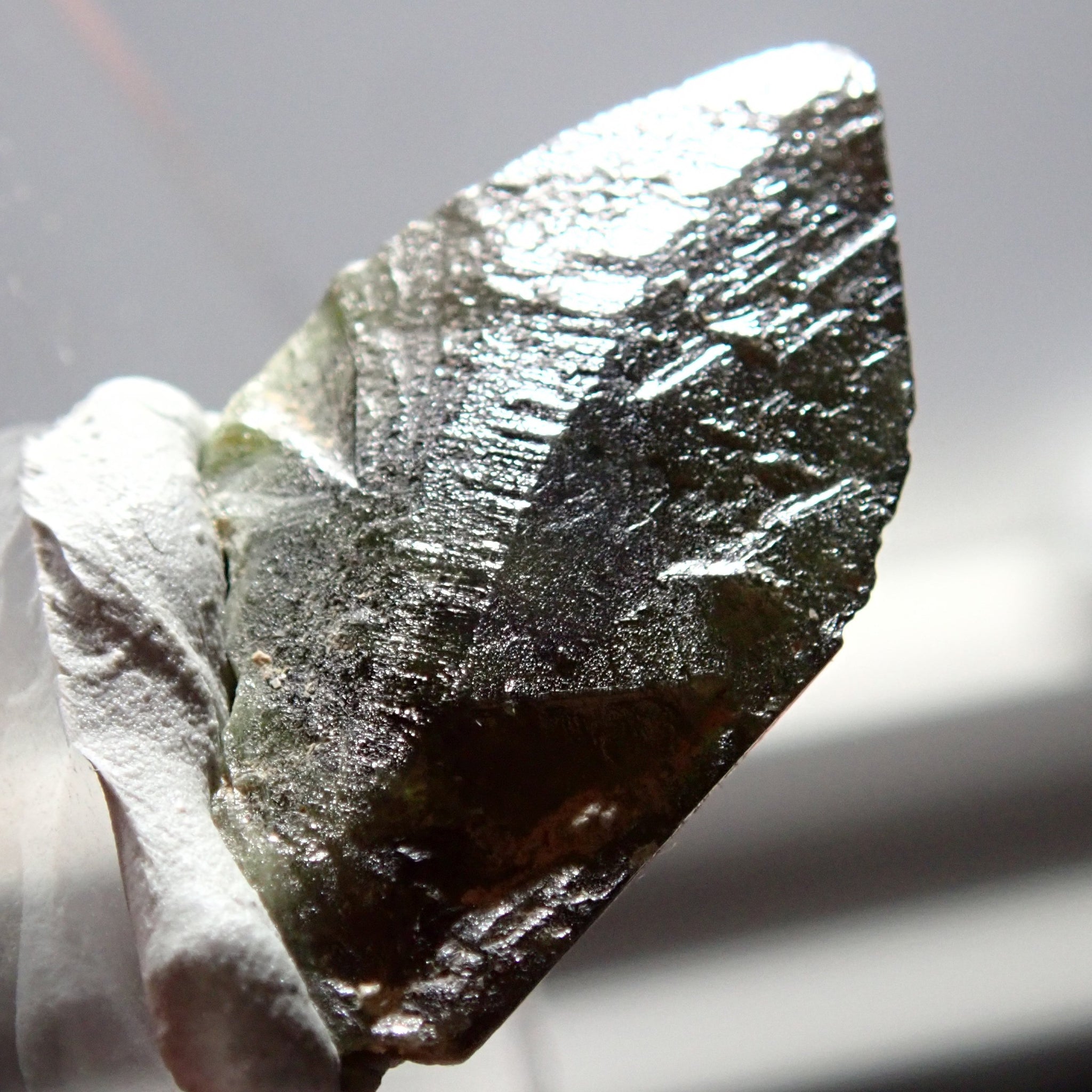 19.72Ct Chrome Sphene Crystal Tanzania Very Rare