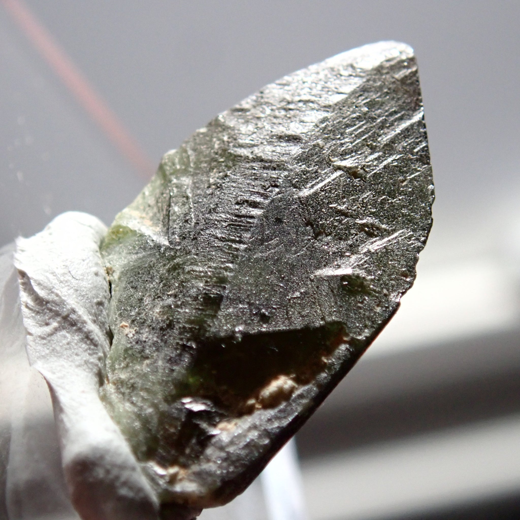 19.72Ct Chrome Sphene Crystal Tanzania Very Rare