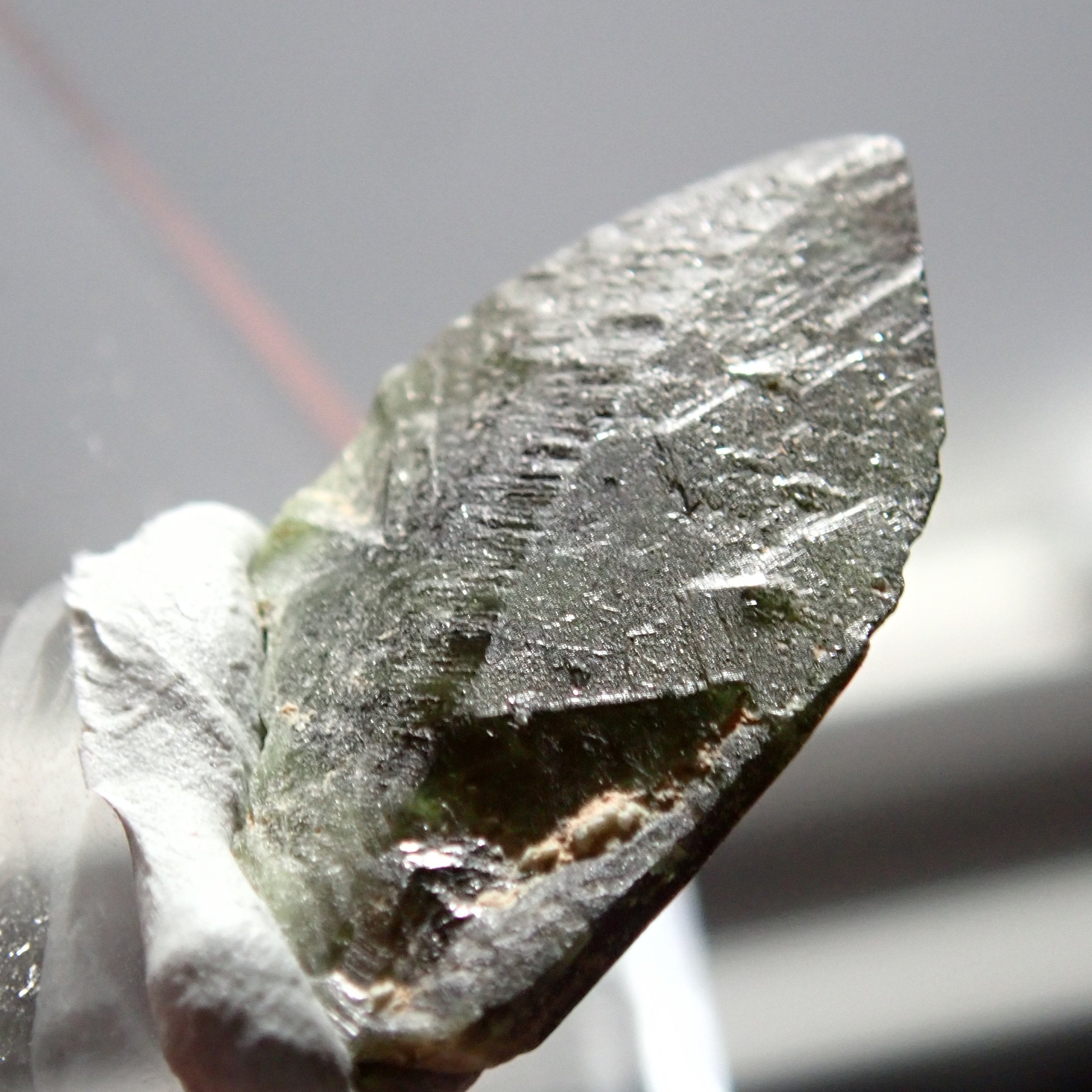 19.72Ct Chrome Sphene Crystal Tanzania Very Rare