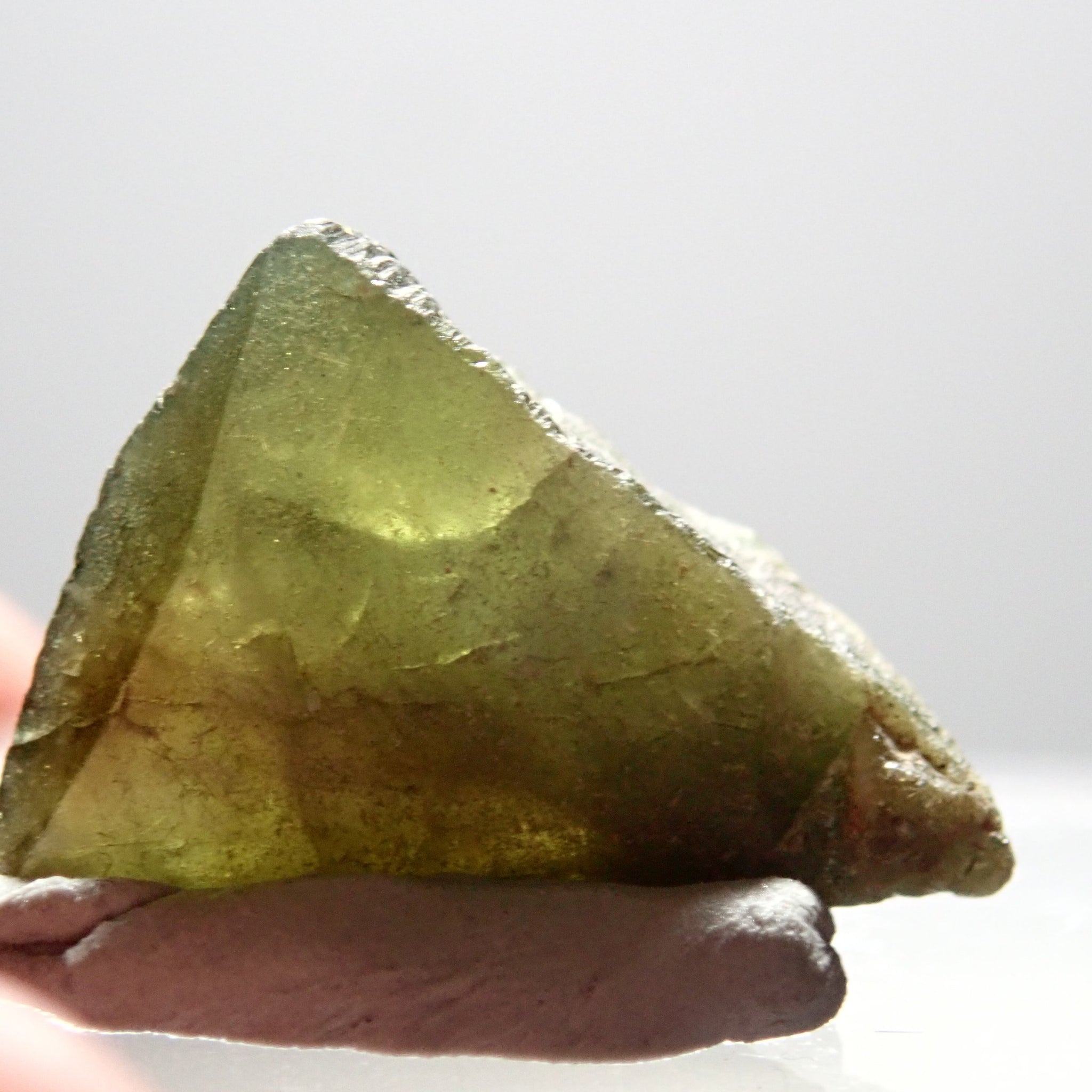 19.92Ct Chrome Sphene Crystal Tanzania Very Rare