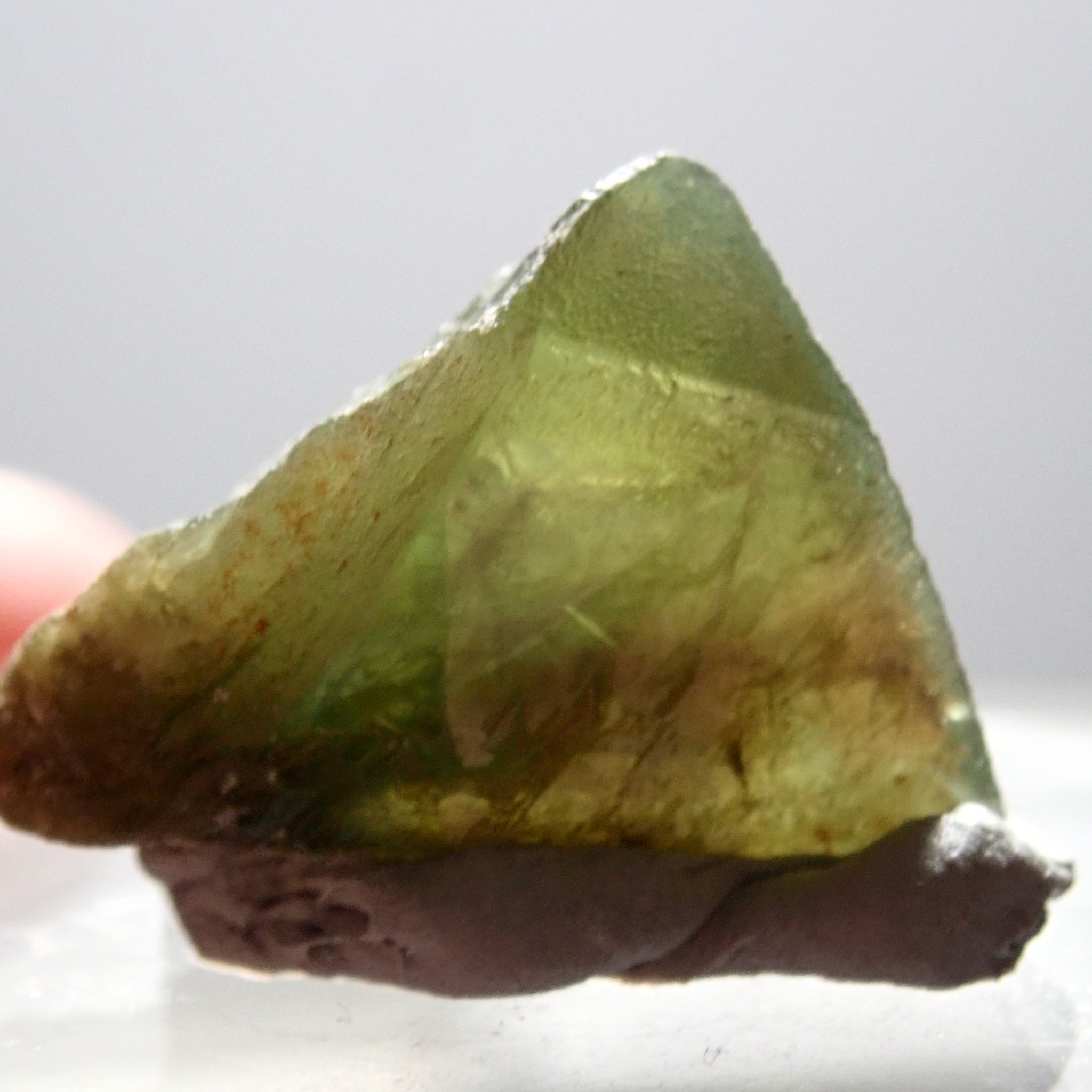 19.92Ct Chrome Sphene Crystal Tanzania Very Rare