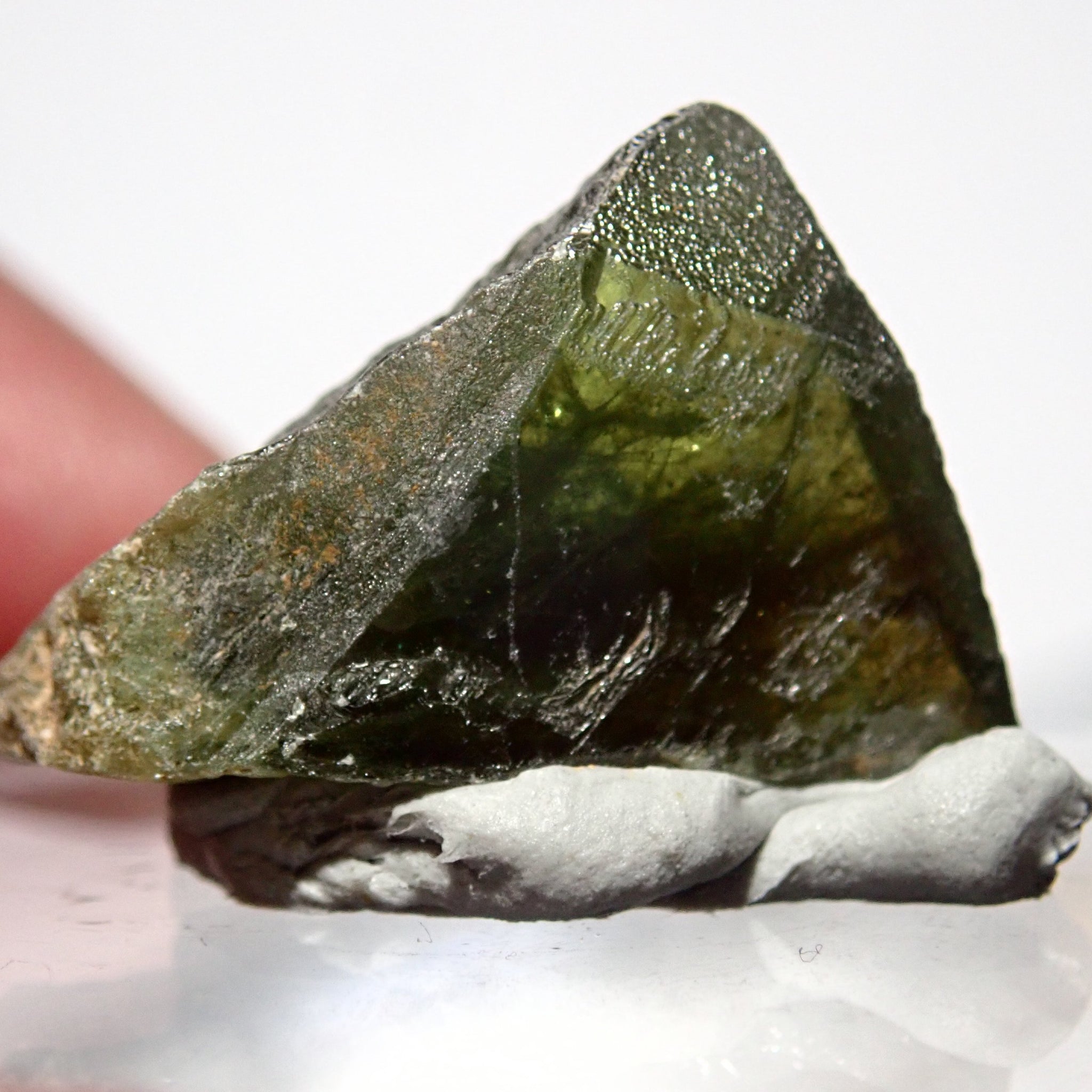 19.92Ct Chrome Sphene Crystal Tanzania Very Rare