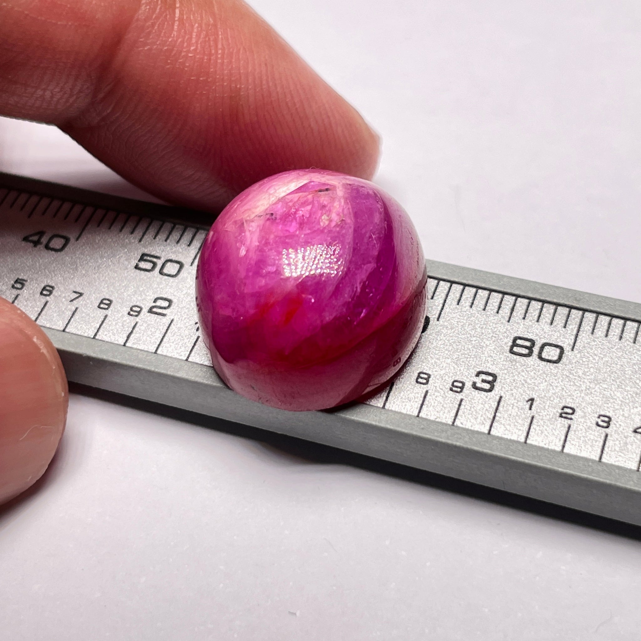 38.86Ct Ruby Untreated Unheated From A Special Location In Kenya Called Lake Turkana. Beautiful