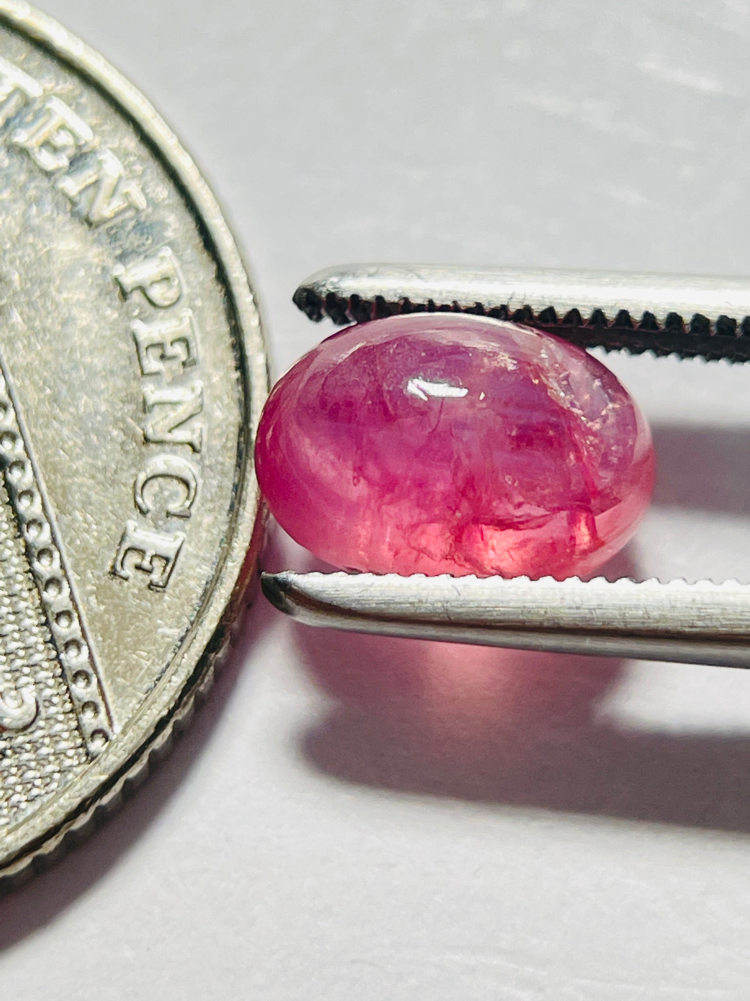 2.49Ct Umba Sapphire Cabochon. Tanzania Untreated Unheated.