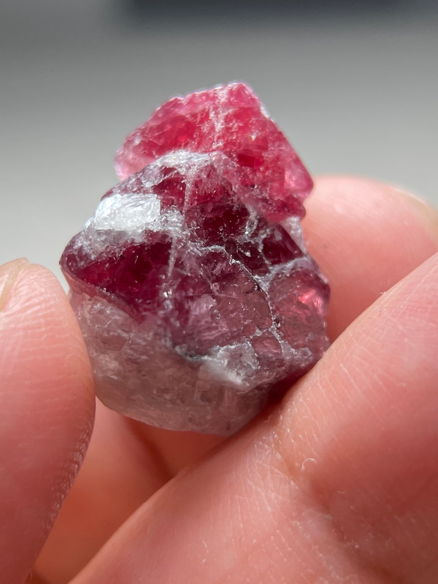 33.99Ct Mahenge Spinel Crystal Tanzania. Untreated Unheated