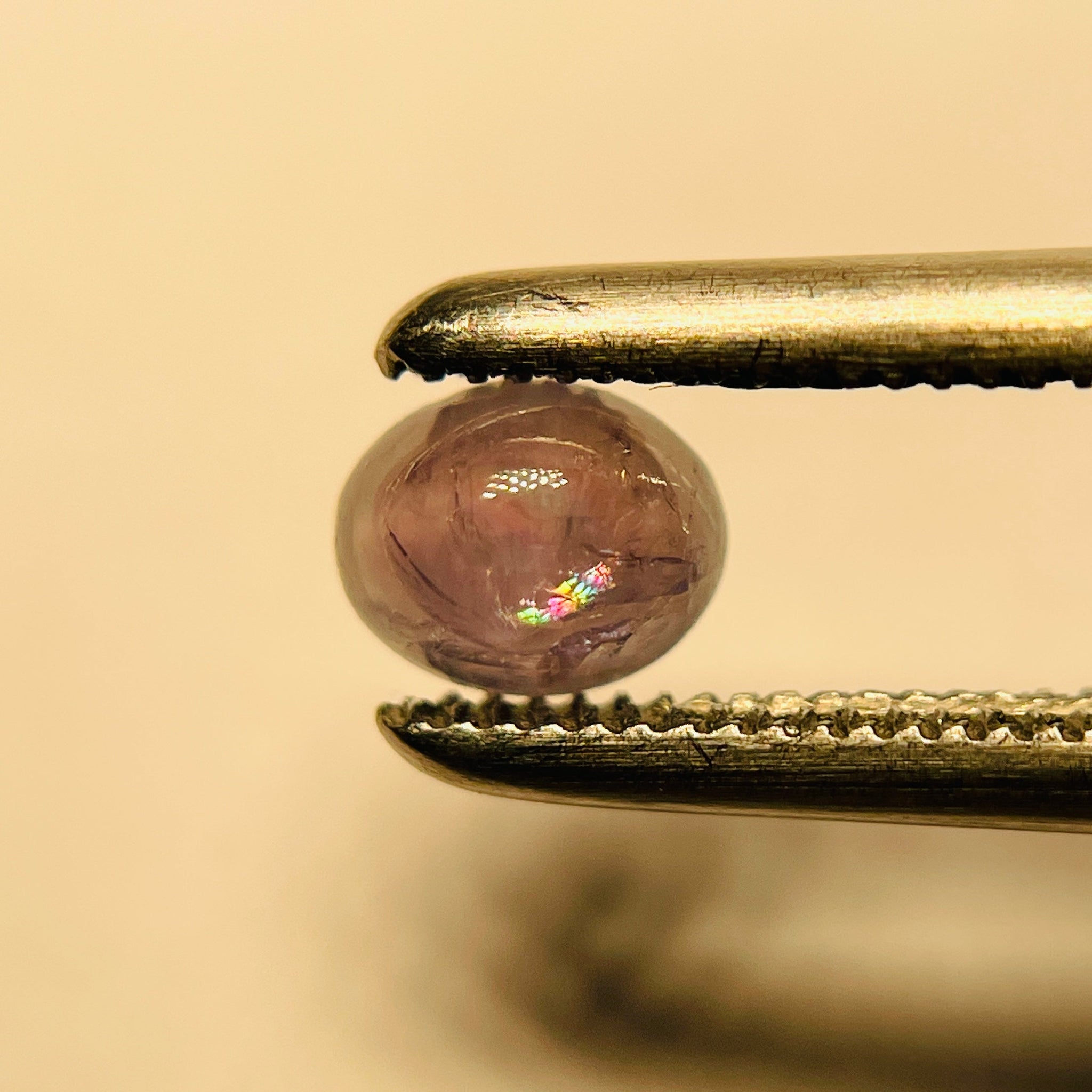 0.48Ct Cats-Eye Alexandrite Lake Manyara Tanzania. Untreated Unheated. Yep Thats A Rainbow In It