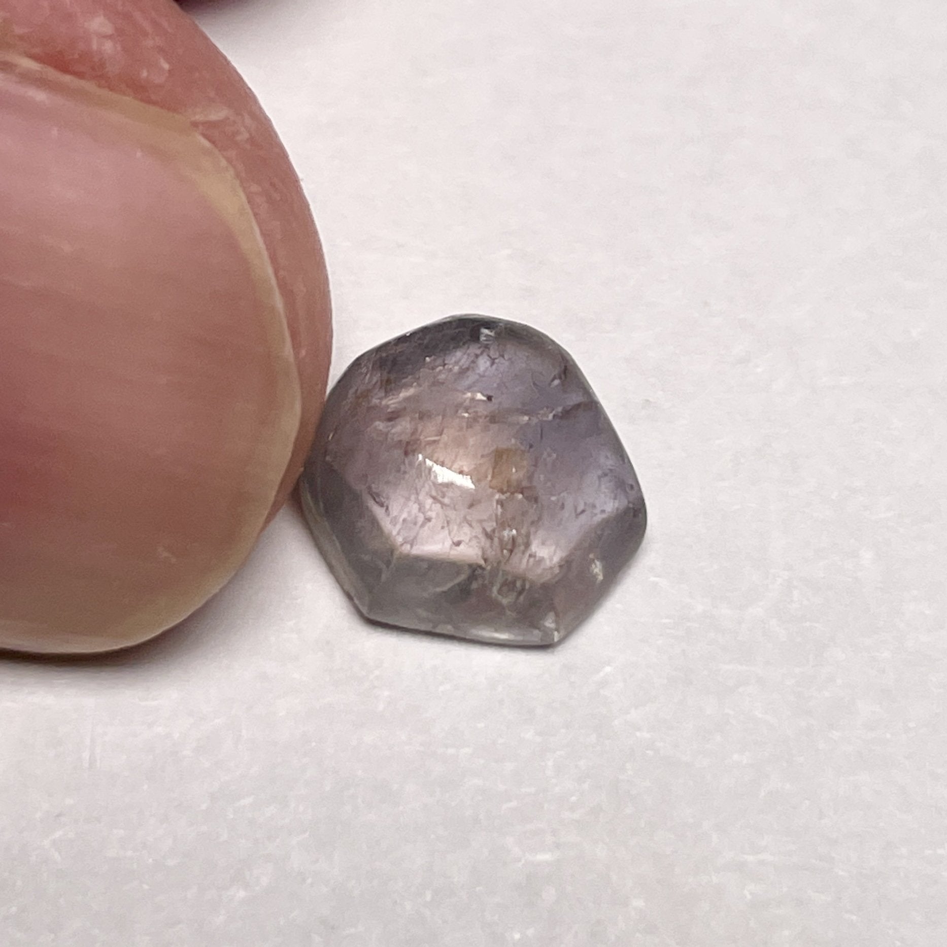 3.89Ct Umba Sapphire Freeform Cab Tanzania Untreated Unheated
