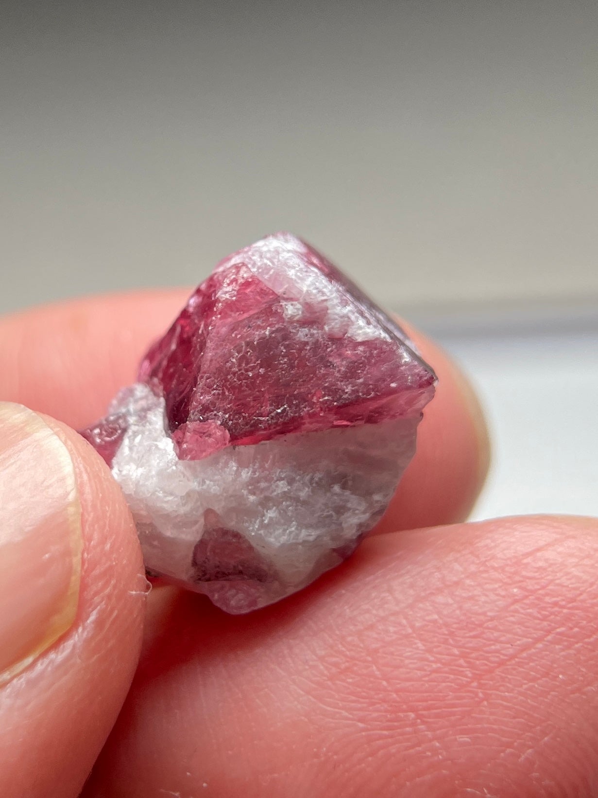 20.84Ct Mahenge Spinel Crystal Tanzania. Untreated Unheated