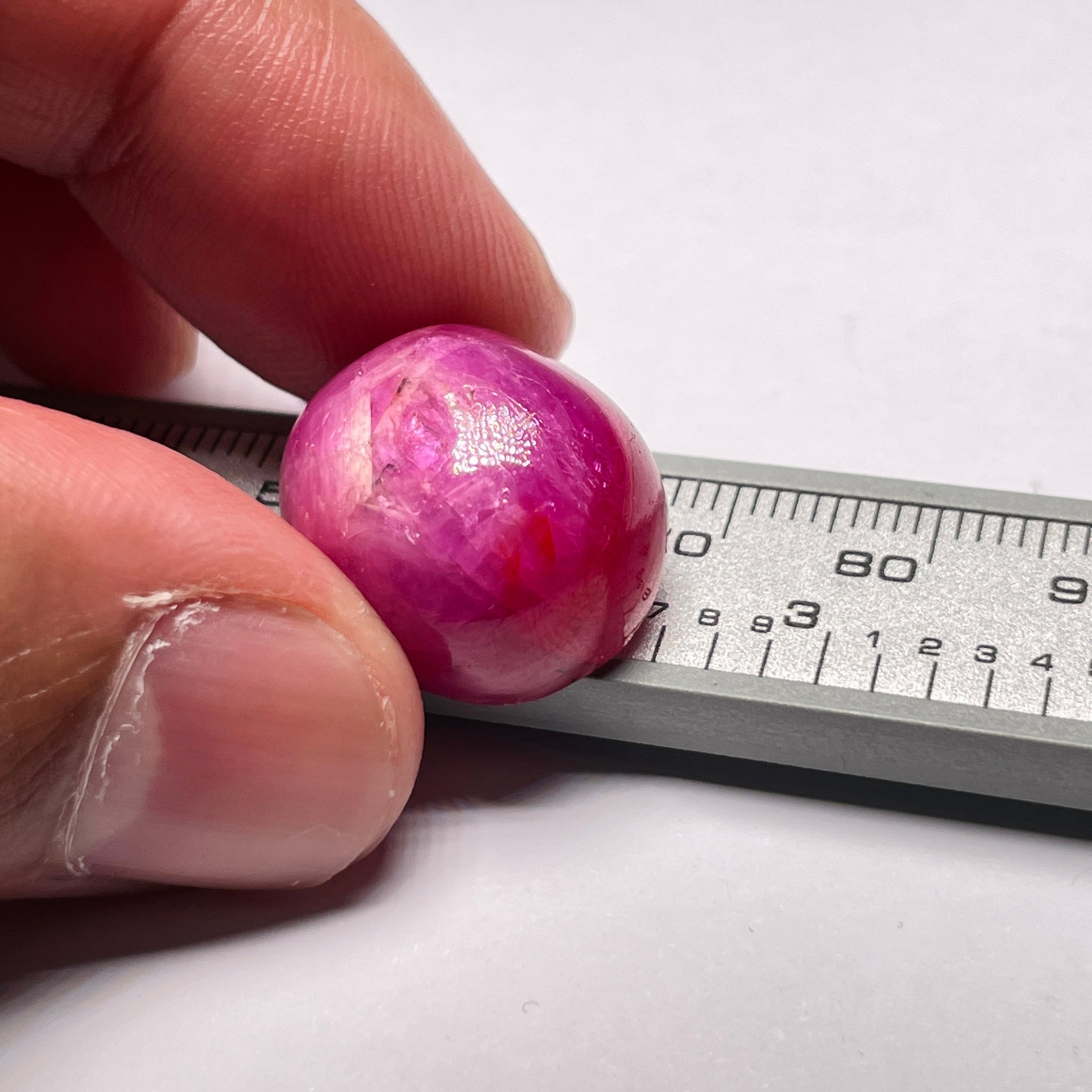 38.86Ct Ruby Untreated Unheated From A Special Location In Kenya Called Lake Turkana. Beautiful