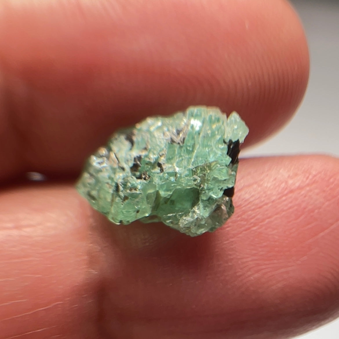 4.11Ct Emerald Crystal Tanzania Untreated Unheated No Oil