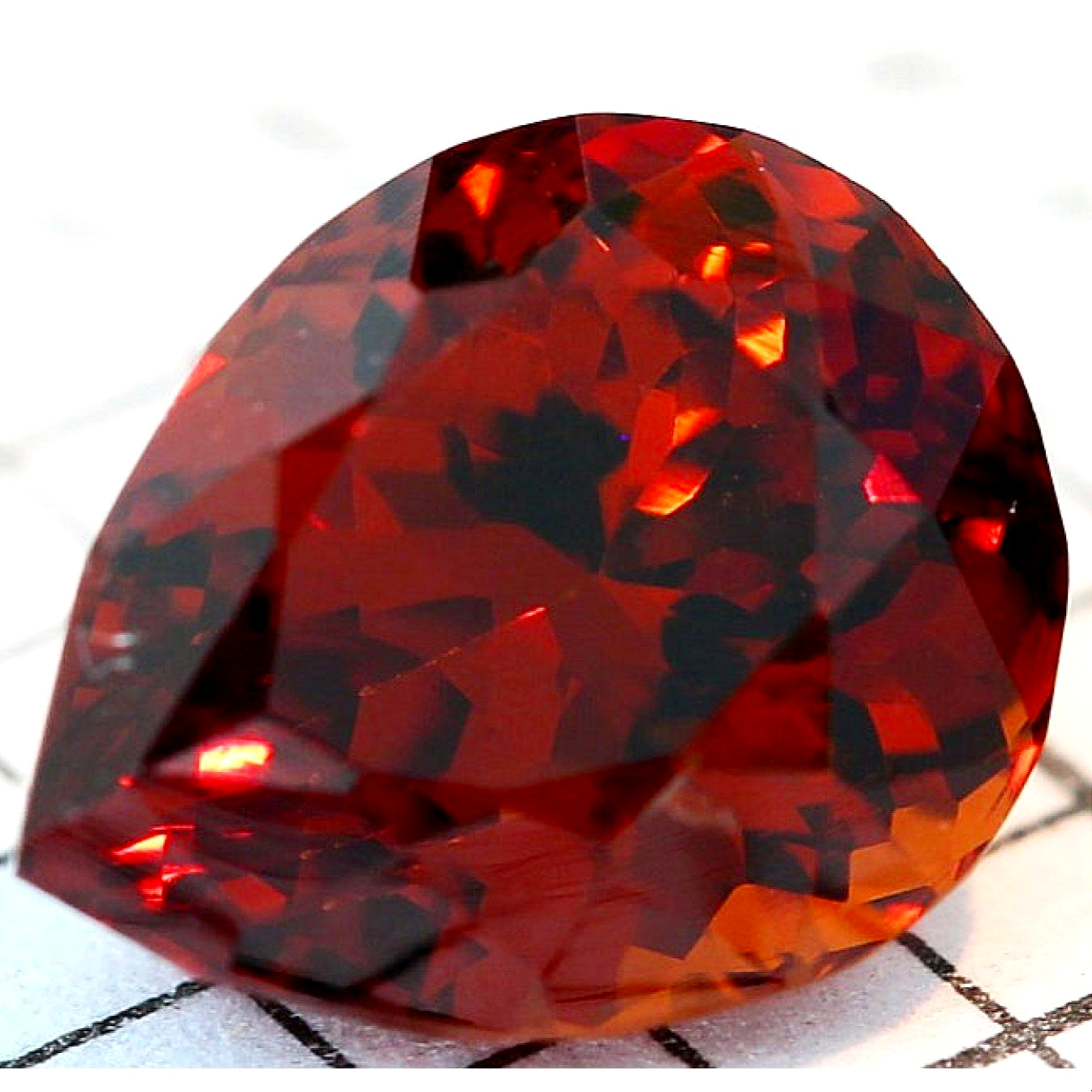 1.96ct Malaya Garnet, Untreated Unheated-Gems Of East Africa