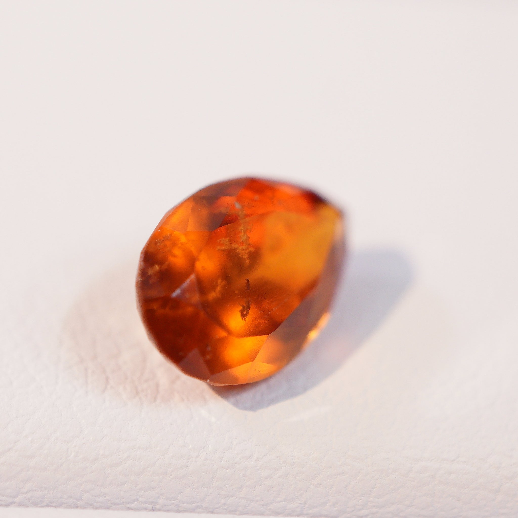 2.22Ct Hessonite Garnet Tanzania Untreated Unheated