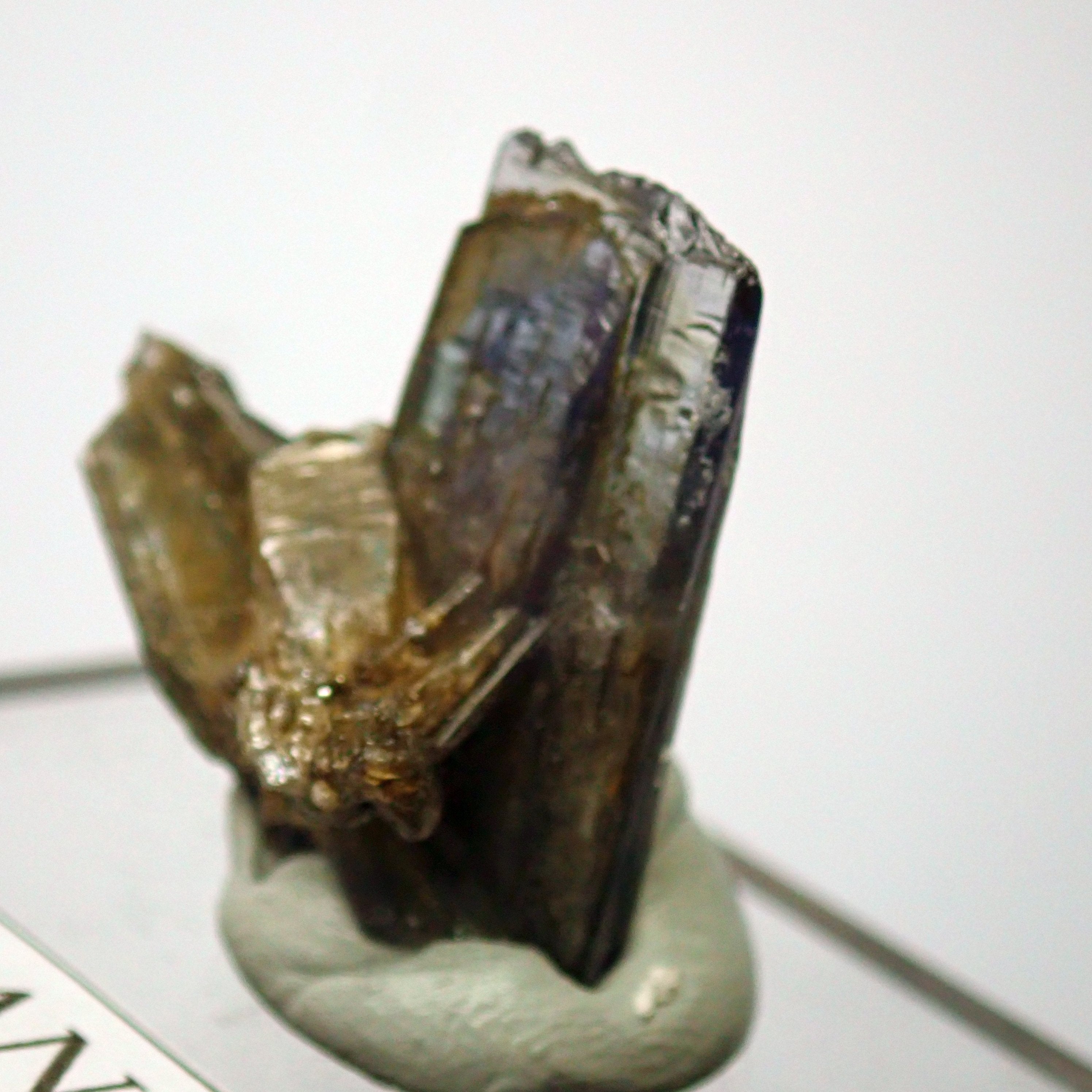 20.04Ct Tanzanite Crystal Unheated Tanzania