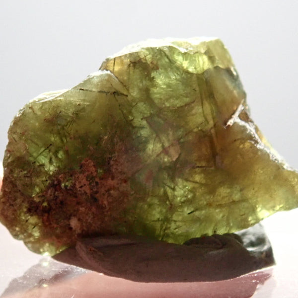 20.70Ct Chrome Sphene Crystal Tanzania Very Rare
