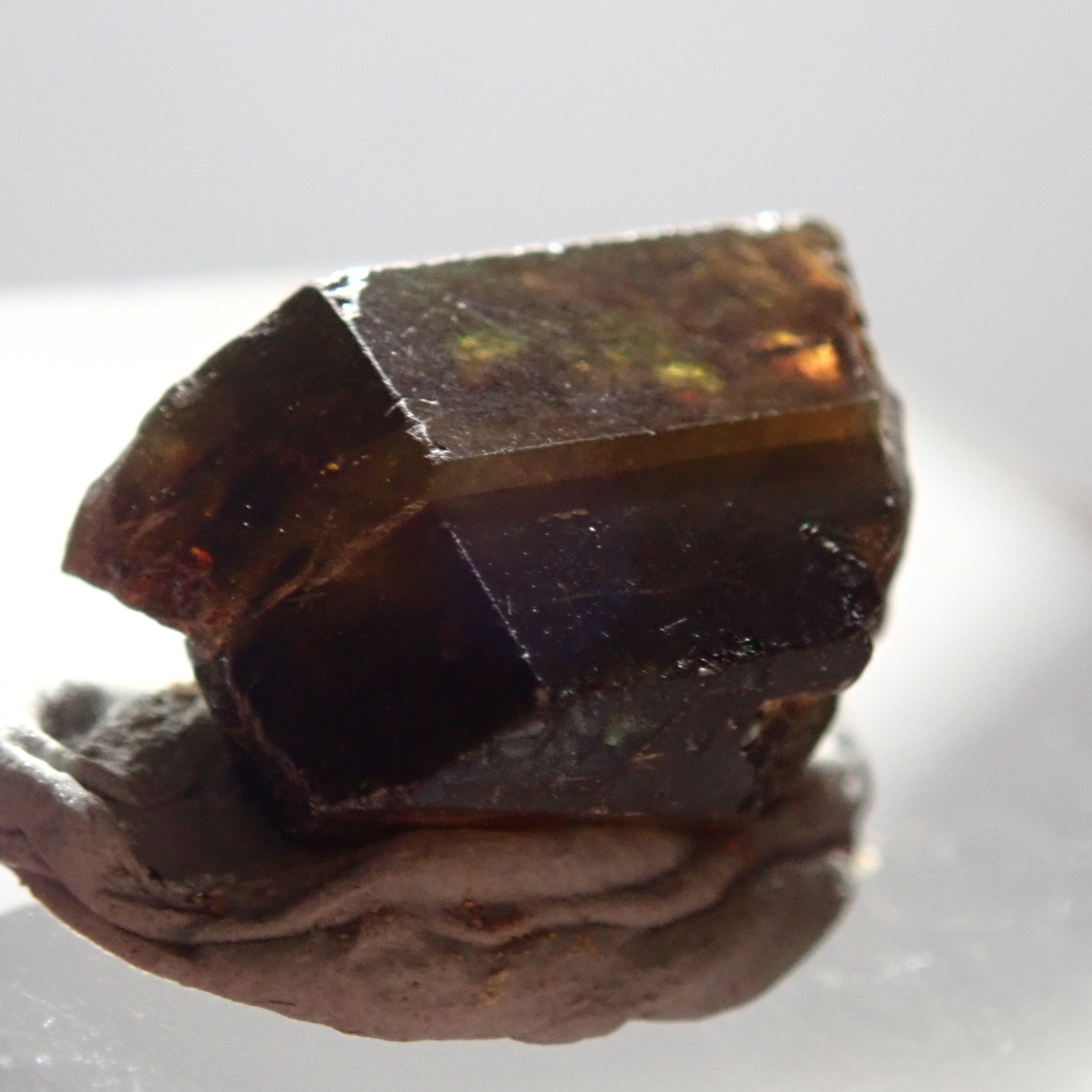 20.96Ct Chrome Sphene Crystal Tanzania Very Rare