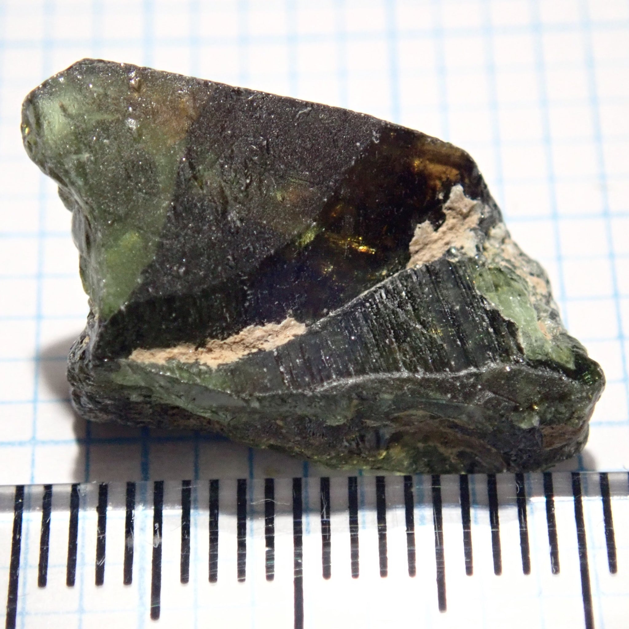 21.37Ct Chrome Sphene Crystal Tanzania Very Rare