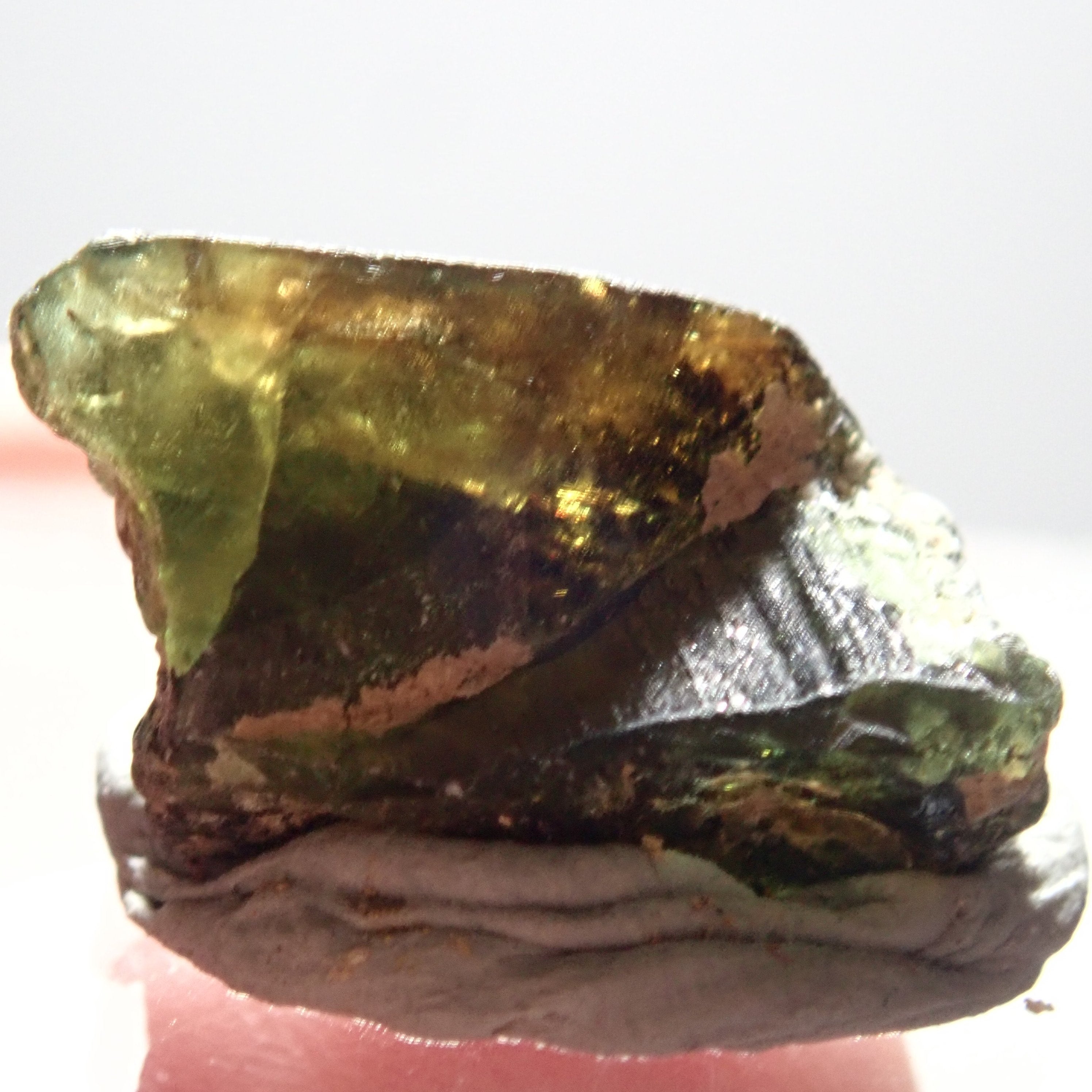 21.37Ct Chrome Sphene Crystal Tanzania Very Rare