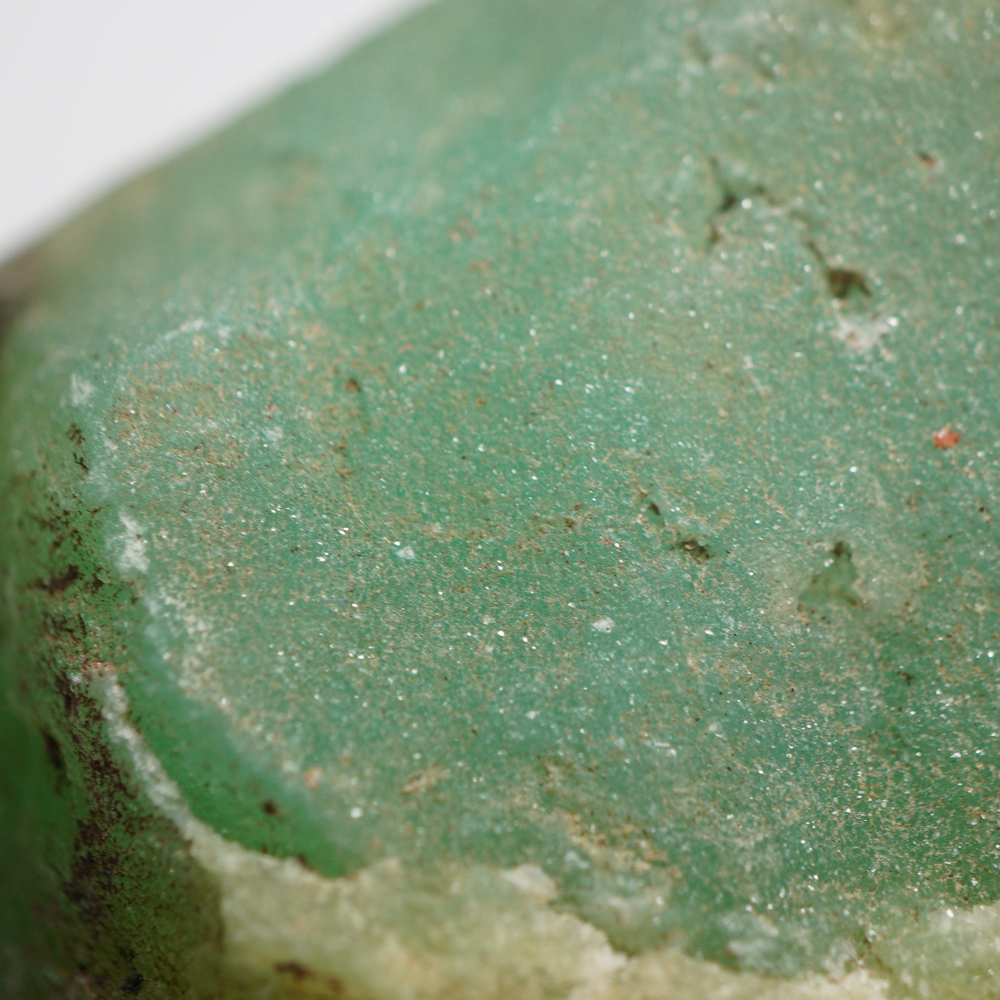 214.70Gm {107.35Ct} Chrysoprase Tanzania Untreated Unheated