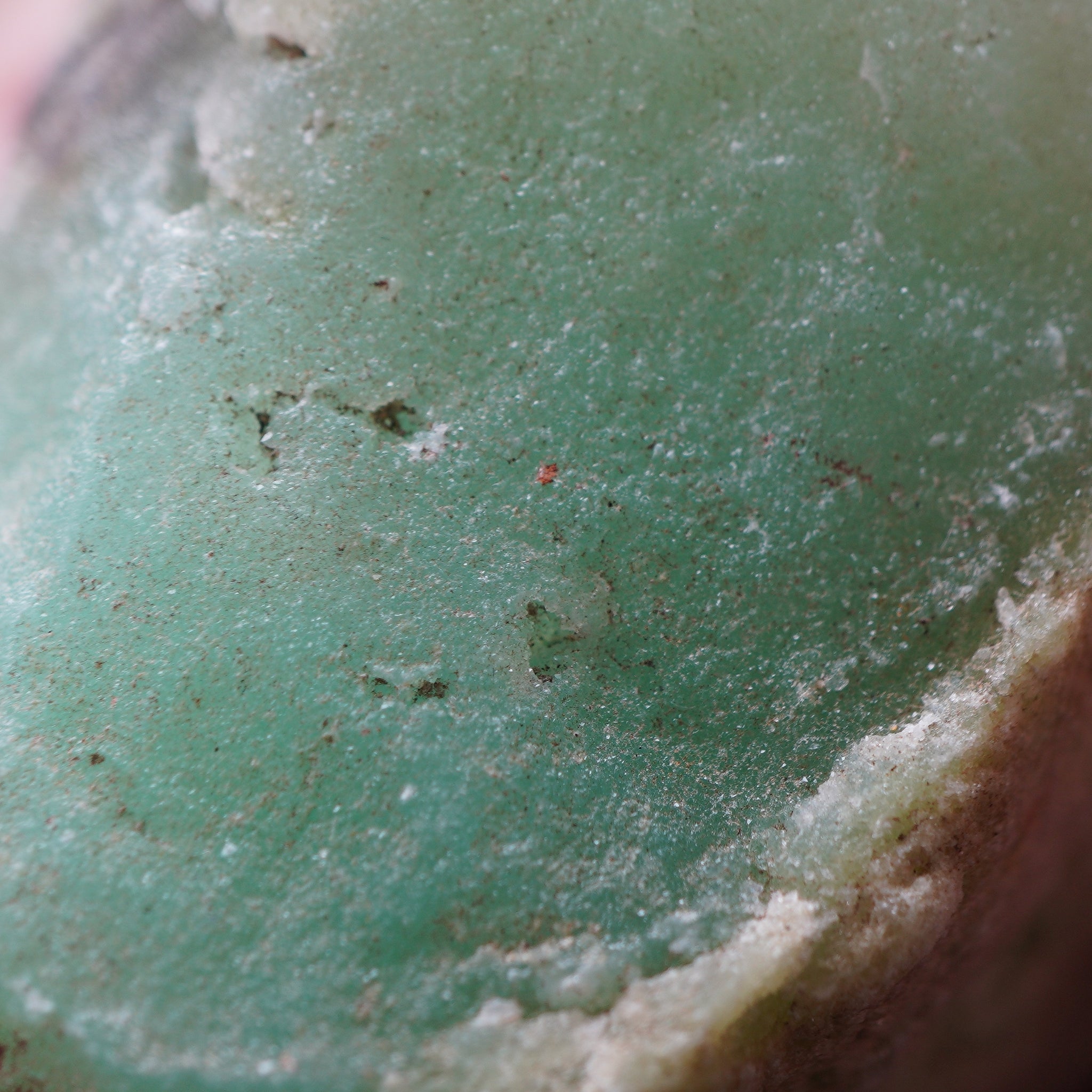 214.70Gm {107.35Ct} Chrysoprase Tanzania Untreated Unheated