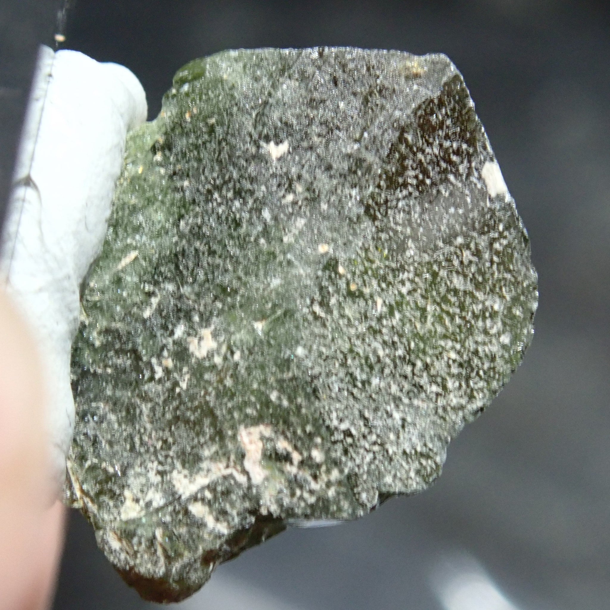 22.78Ct Chrome Sphene Crystal Tanzania Very Rare