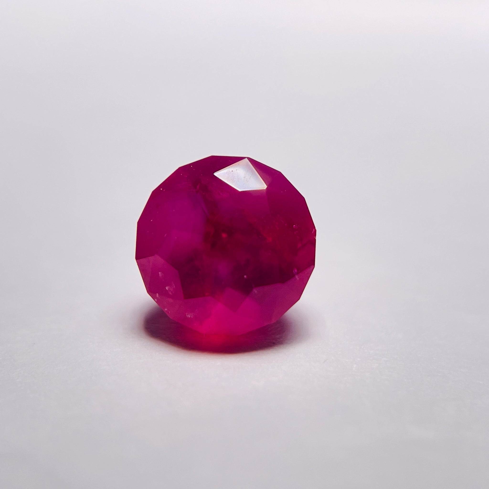 1.475Ct Winza Ruby Tanzania Untreated Unheated. 5.7Mm X 6.1Mm Precision Custom Cut Buy Us In London