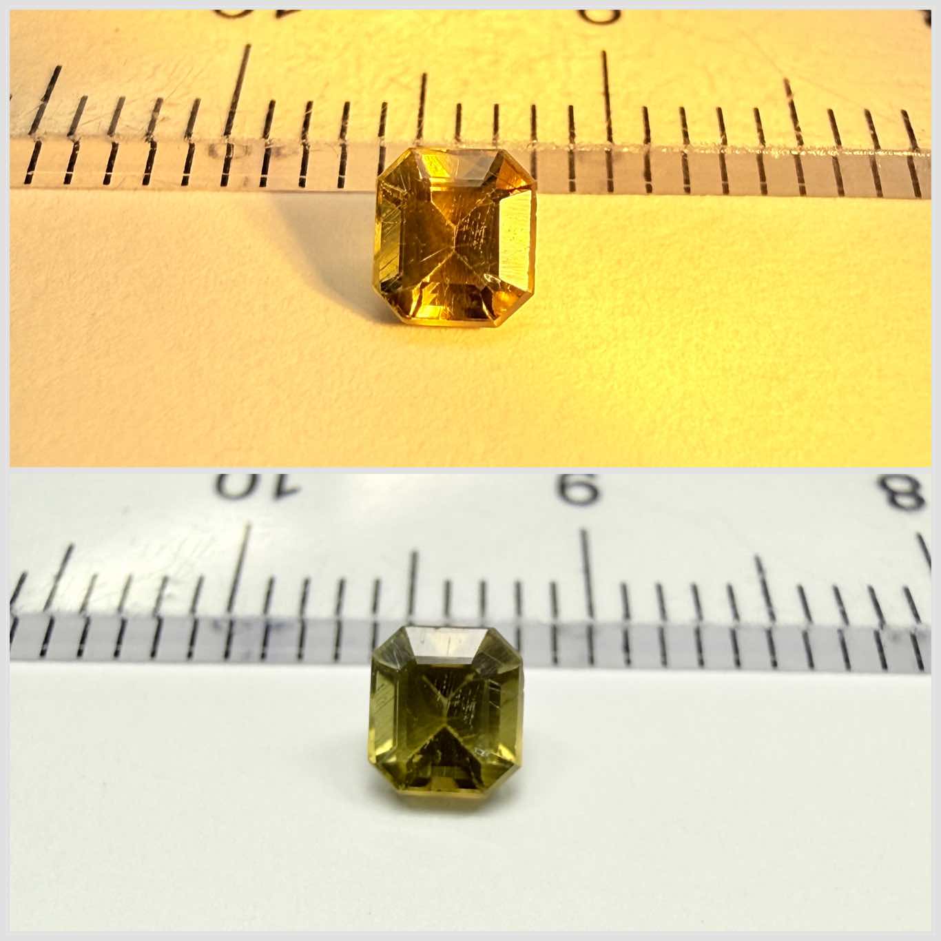 Alexandrite, 0.38ct, Tunduru, Tanzania, Untreated Unheated. Very slight colour change
