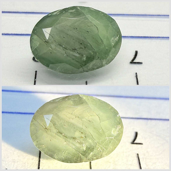 Alexandrite, 1.82ct, Manyara, Tanzania, Untreated Unheated, v. slight colour change