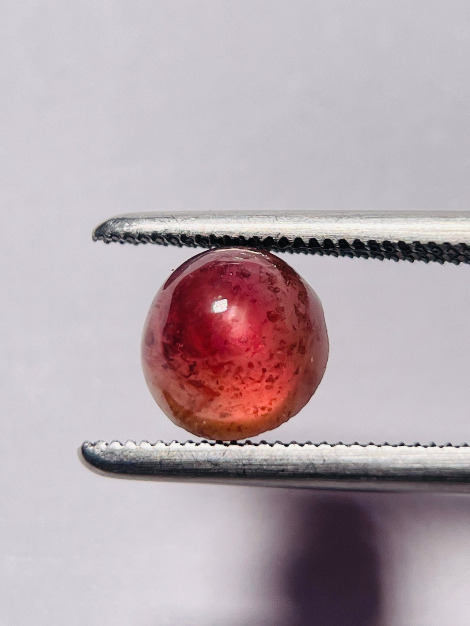 2.10Ct Sapphire Cabochon Seems To Have A Moving Star But As Point Umba Valley Tanzania. Untreated