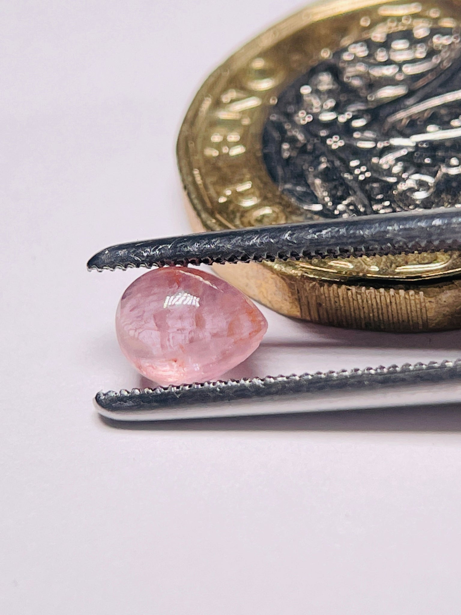 1.35Ct Sapphire Cabochon Umba Valley Tanzania. Untreated Unheated