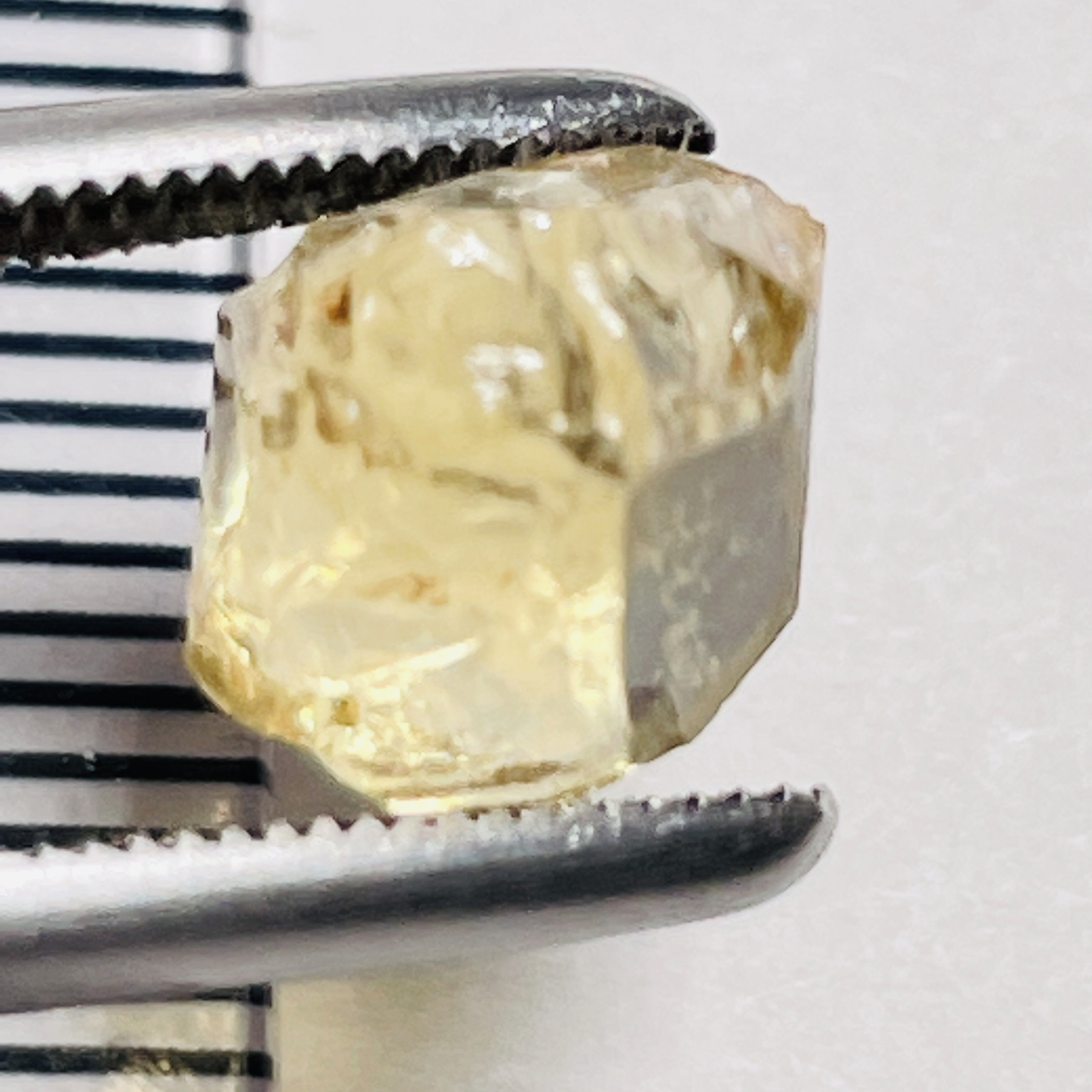 2.96Ct Yellow Tourmaline Crystal Vvs-If Tanzania Untreated Unheated.