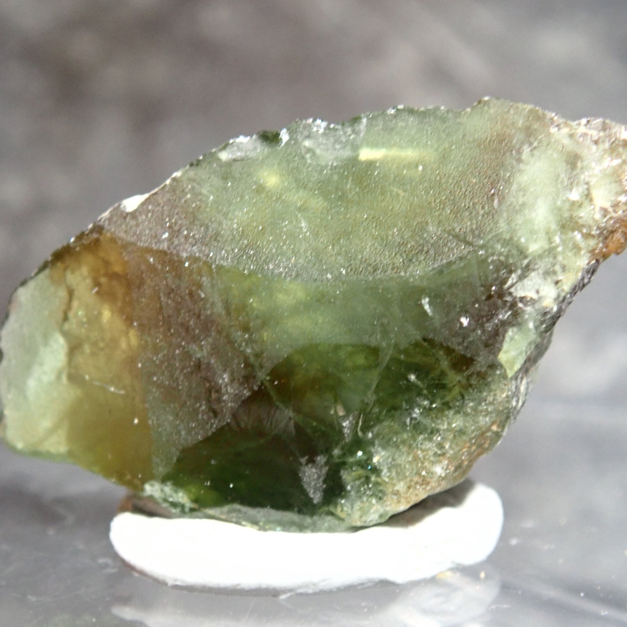 25.28Ct Chrome Sphene Crystal Tanzania Very Rare