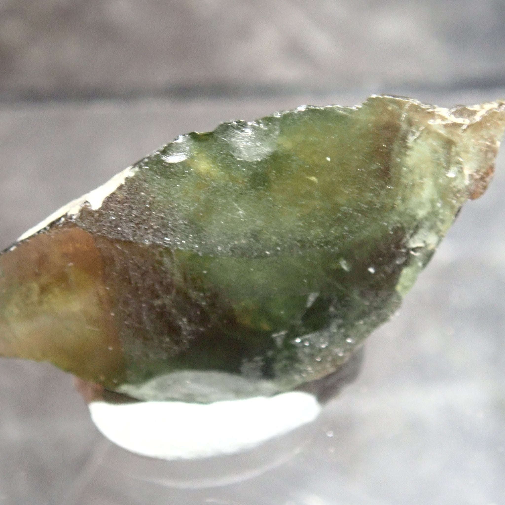 25.28Ct Chrome Sphene Crystal Tanzania Very Rare