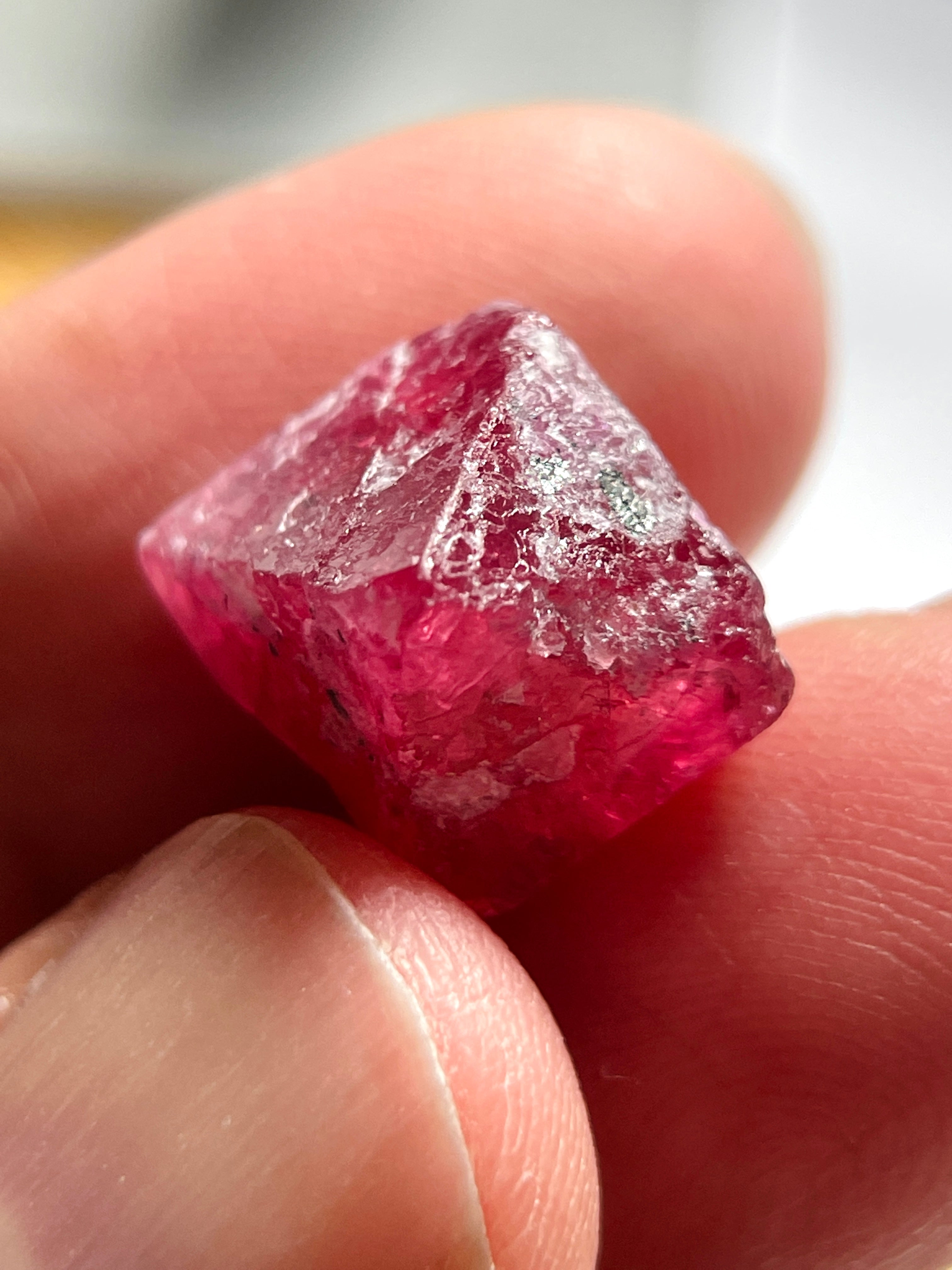 18.42Ct Mahenge Spinel Crystal Tanzania. Untreated Unheated