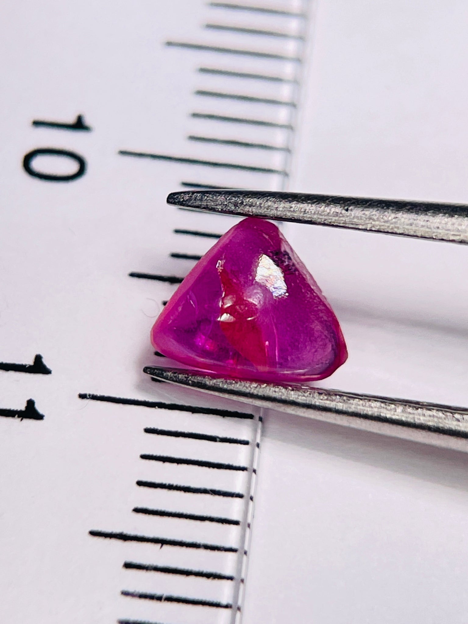 0.75Ct Sapphire Cabochon Winza Tanzania. Untreated Unheated