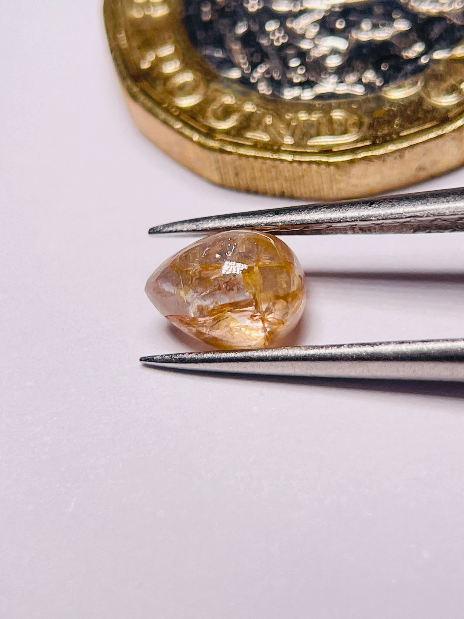 1.51Ct Sapphire Cabochon Umba Valley Tanzania. Untreated Unheated