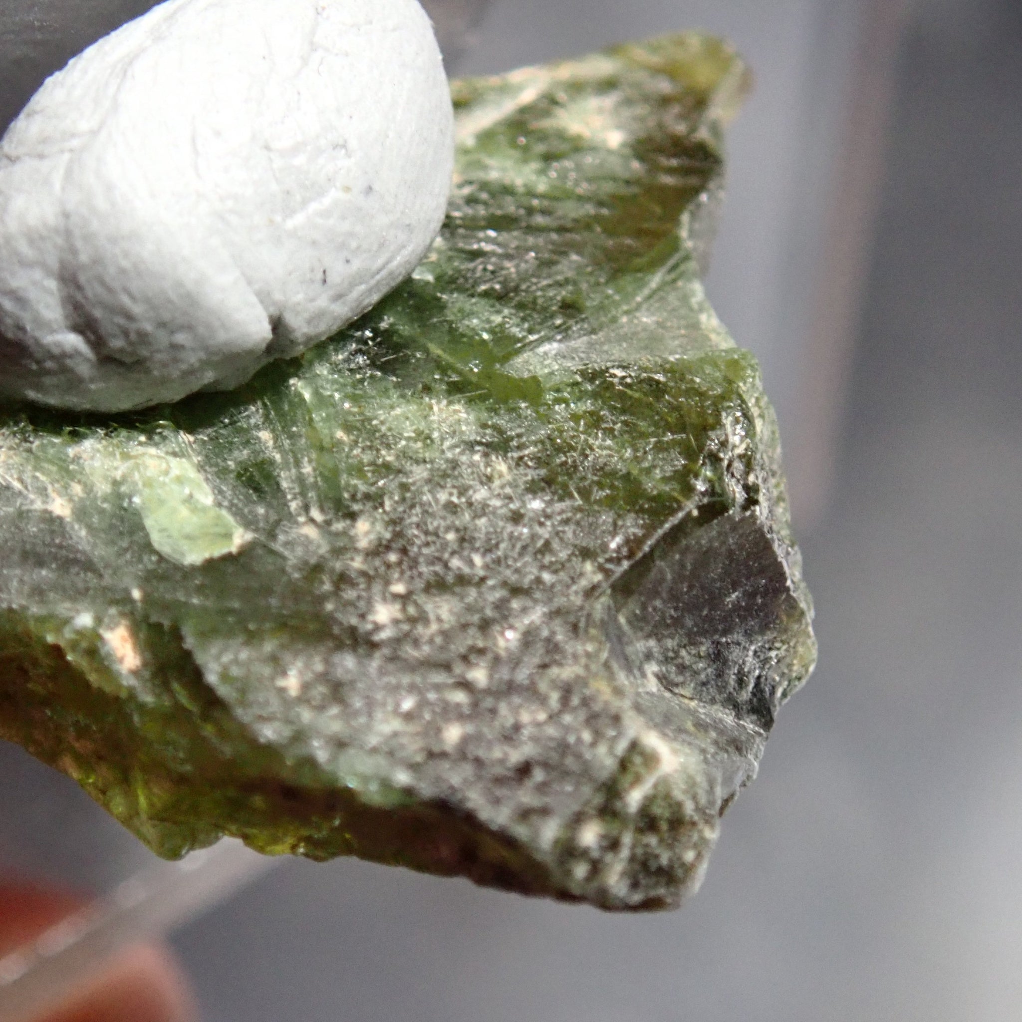 28.46Ct Chrome Sphene Crystal Tanzania Very Rare