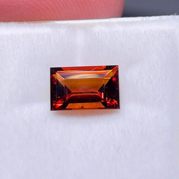 1.56Ct Orange Grossular Garnet Untreated Unheated