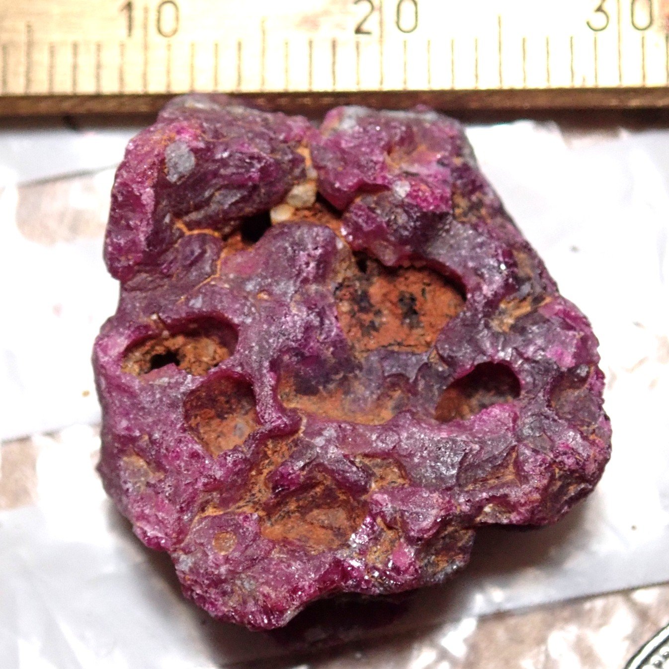 29.80ct Ruby Crystal, Tanzania, Untreated Unheated-Gems Of East Africa