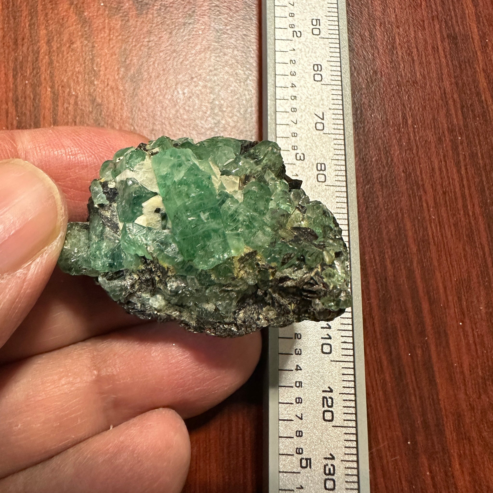 26.20Gm Emerald Crystal Tanzania Untreated Unheated